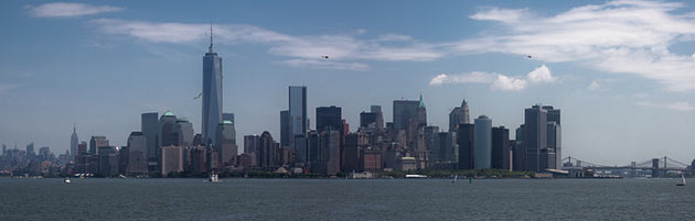 vista su new york city